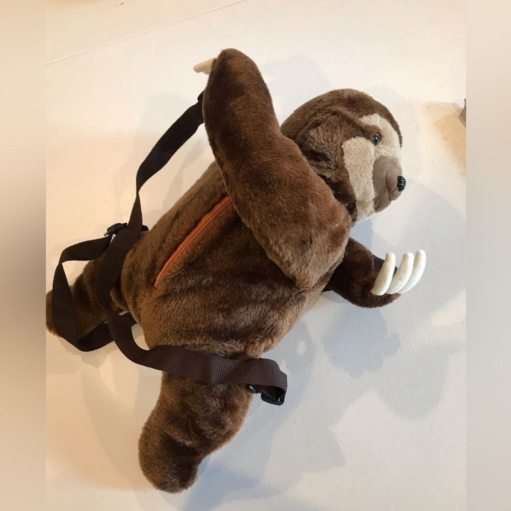 Brown Sloth Backpack